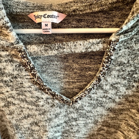 Juicy Couture Tops - This is a Juicy Couture size med there is some bling around the neck.